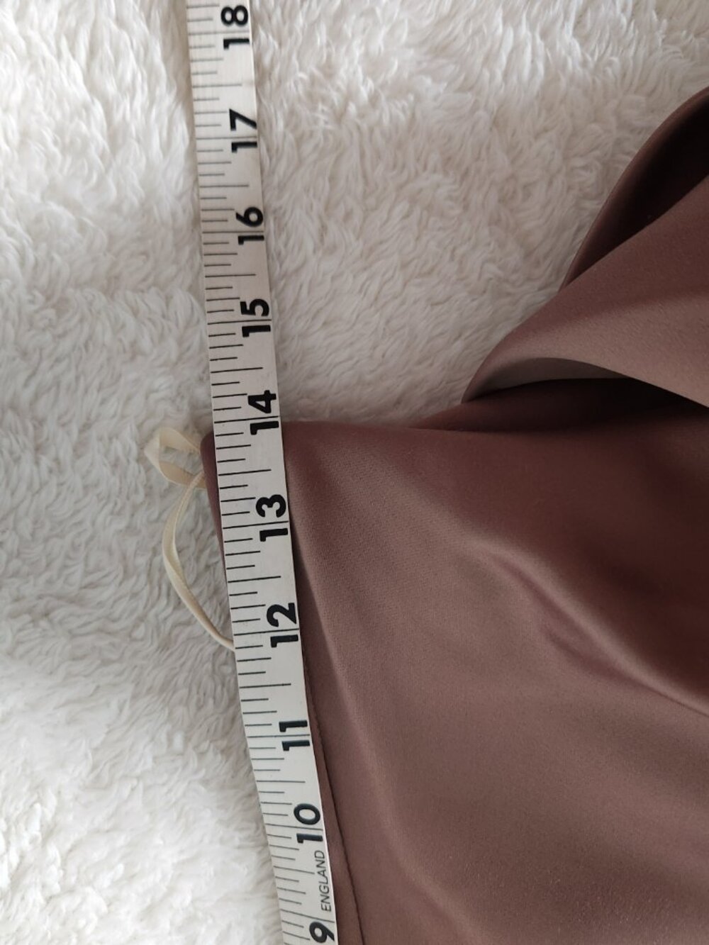 Ladies Obsessions Haute Couture Two Piece Brown Satin A-line Corset Dress Sz 10 - Picture 8 of 14